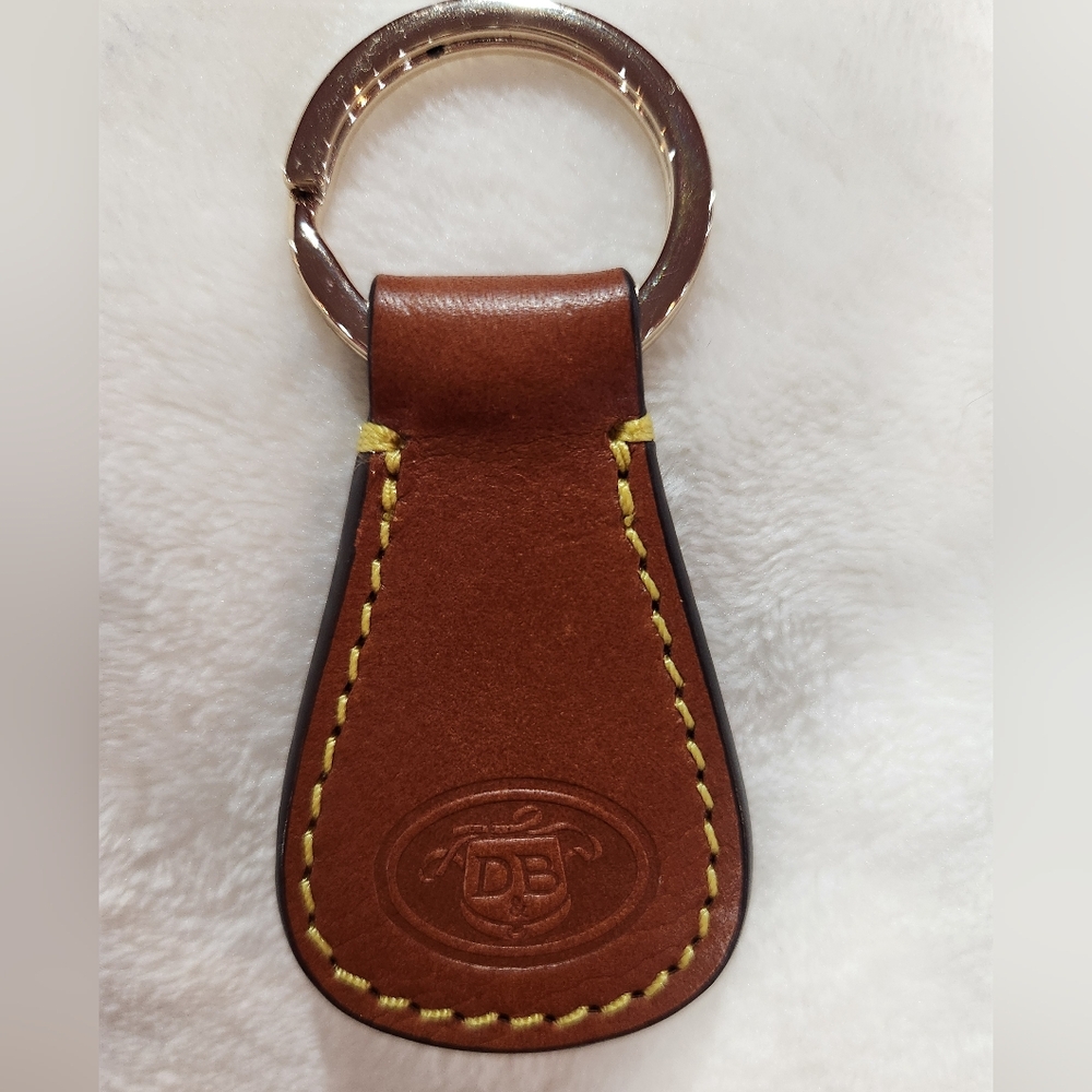 Dooney & Bourke Leather Key Fob, NWOT